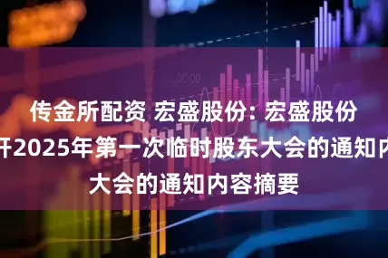 传金所配资 宏盛股份: 宏盛股份关于召开2025年第一次临时股东大会的通知内容摘要